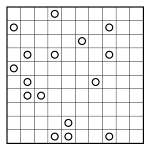 Puzzle #52 - Masyu (All White)